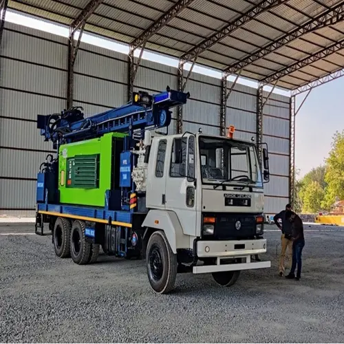 GREENTECH 300 Meter Truck Mounted DTHR Drilling Rig 
